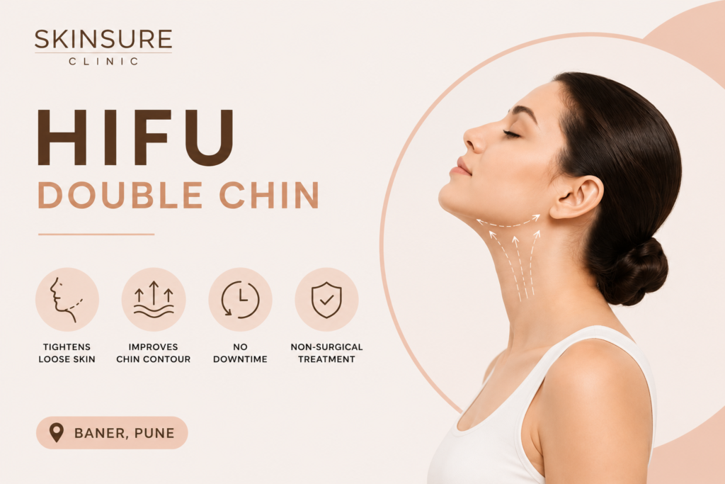 hifu double chin treatment in baner pune
